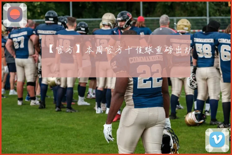 【官方】本周官方十佳球重磅出炉