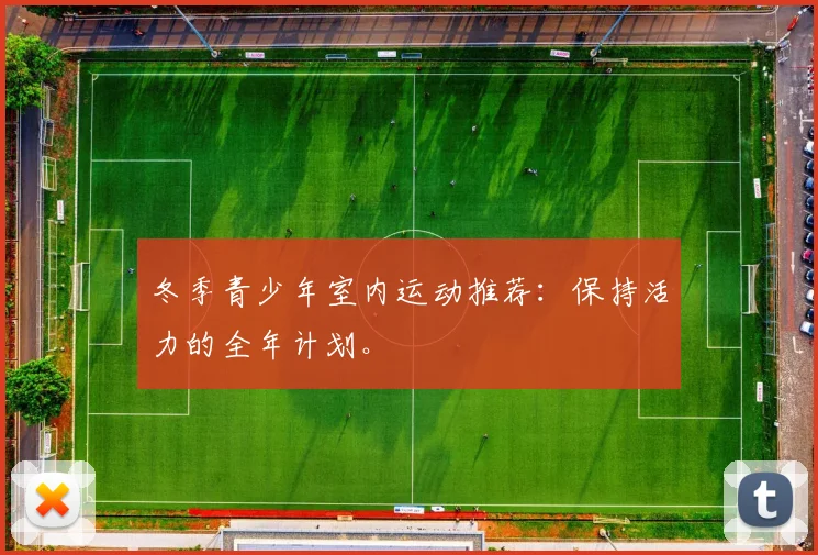 冬季青少年室内运动推荐：保持活力的全年计划。